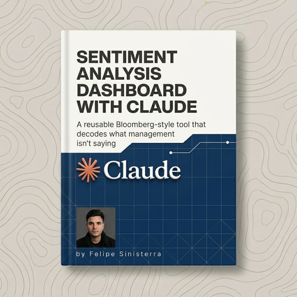 Sentiment Analysis Dashboard with Claude Artifacts