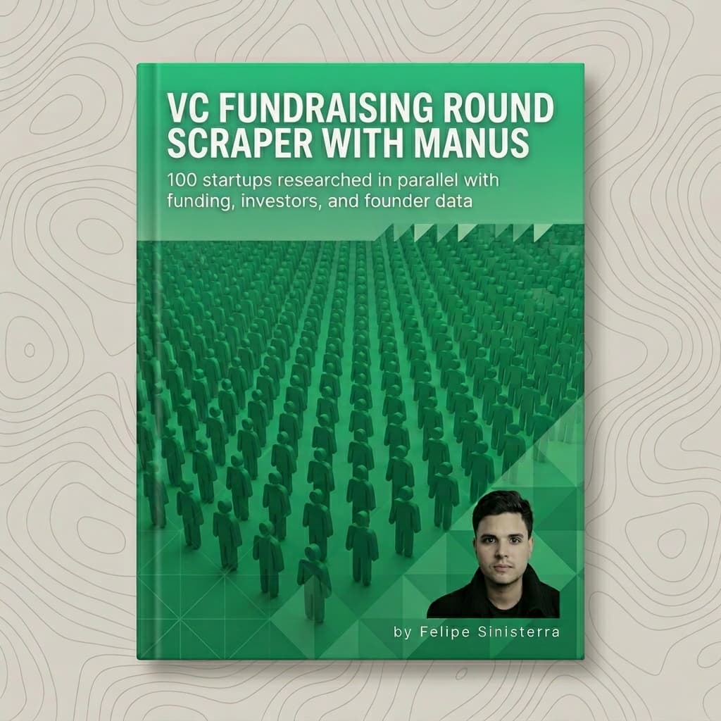 VC Fundraising Round Scraper with Manus Wide Research
