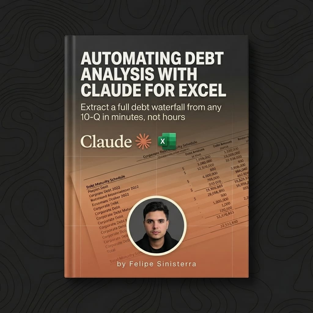 Automating Debt Analysis with Claude for Excel