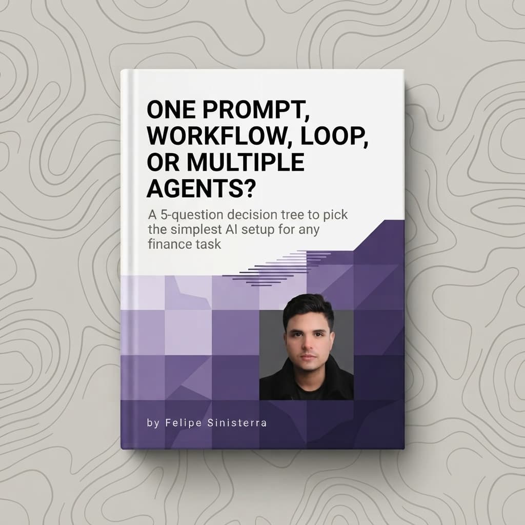 Prompt, Workflow, Loop or Multiple Agents?